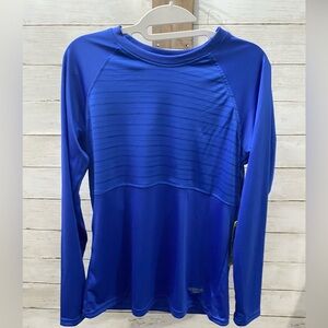 Speedo Long‎ Sleeve Blue Athletic Top